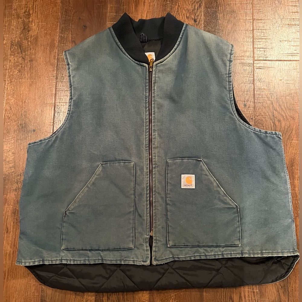 Vintage Carhartt VO2 Denim Faded Blue